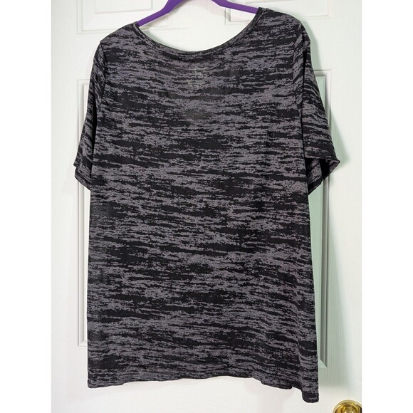 LOT OF 2 Lane Bryant AMORE PARIS MILAN FASHION T-Shirt Womens 26 28 Rhinestone - Picture 5 of 12